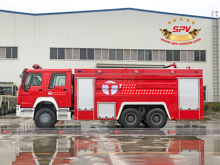 Foam Fire Tanker Sinotruk - LS Foam Fire Tanker Sinotruk - LS